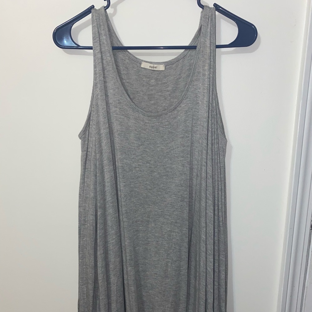 Open shoulder long sleeve